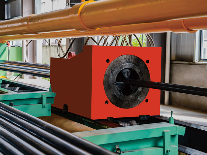 Hydraulic cold drawing machine